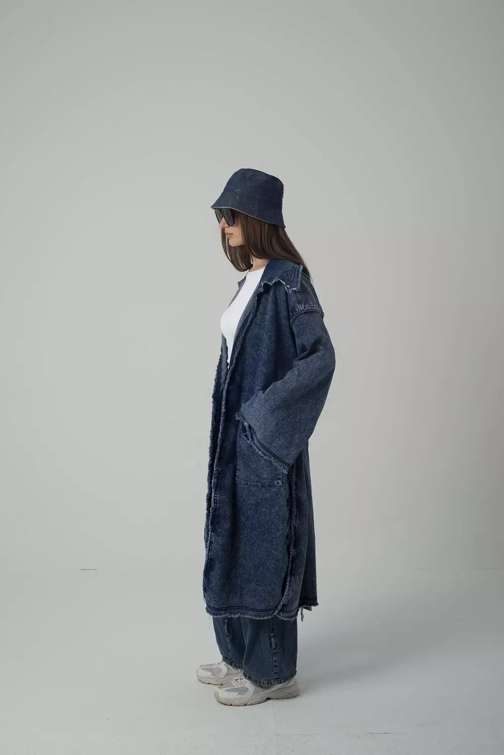 Blue Denim Coat 2