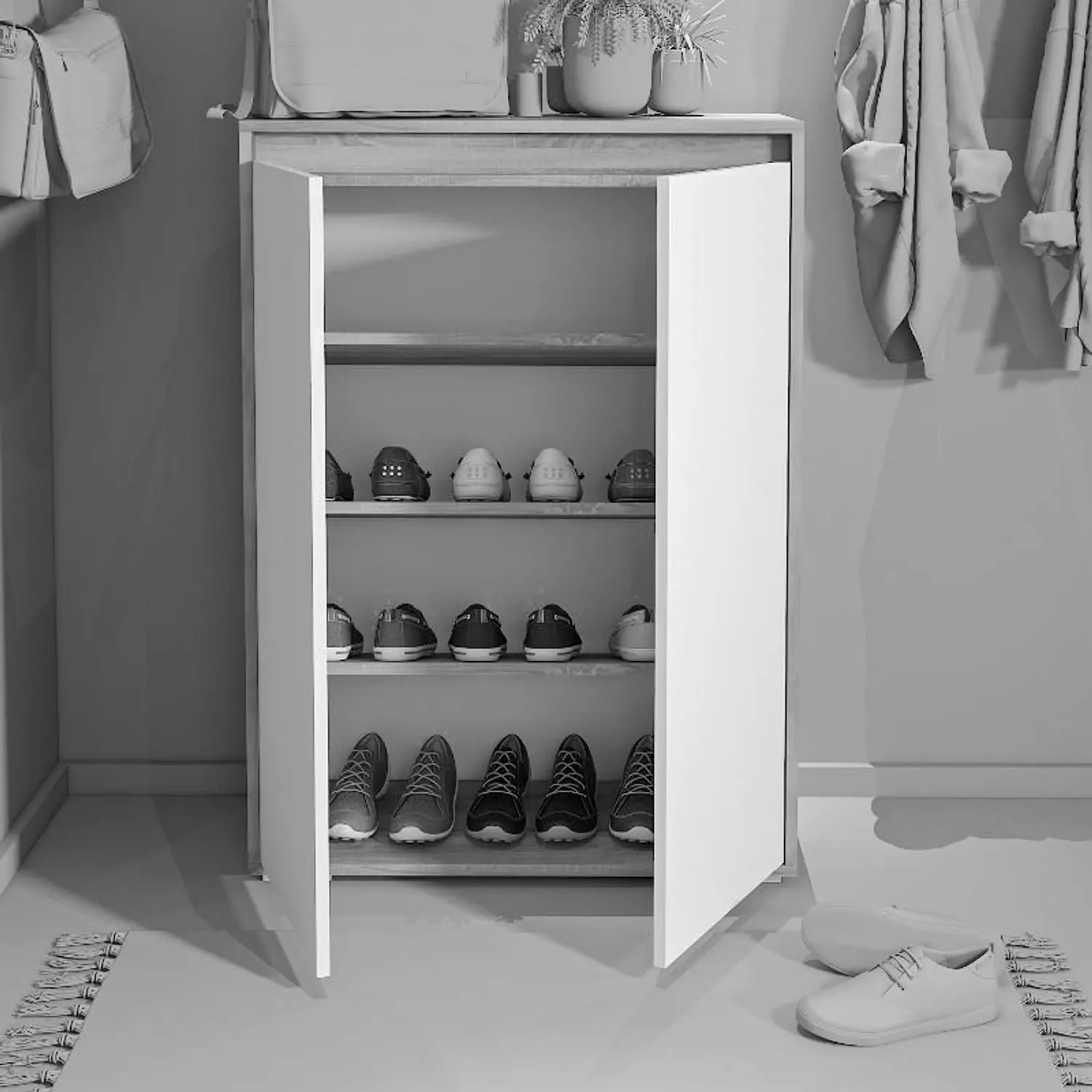 Shoe Storage 80x38x100 cm - Artco.sho062 2