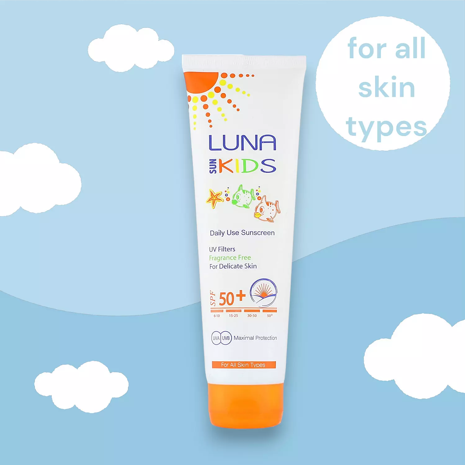 Luna Sunscreen Kids -130 ml hover image