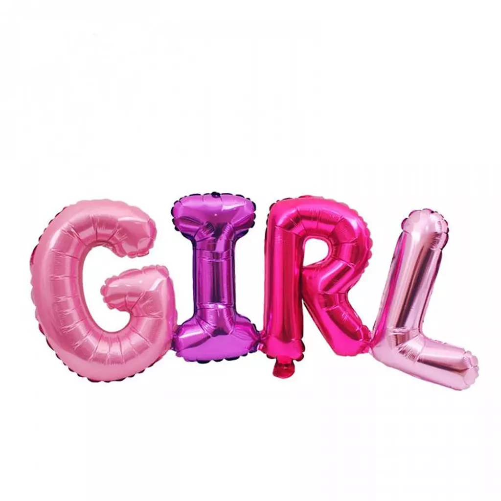 GIRL foil Balloon 