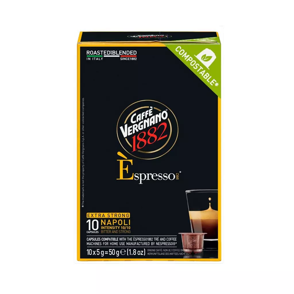 Capsules Napoli Compatible Nespresso®*