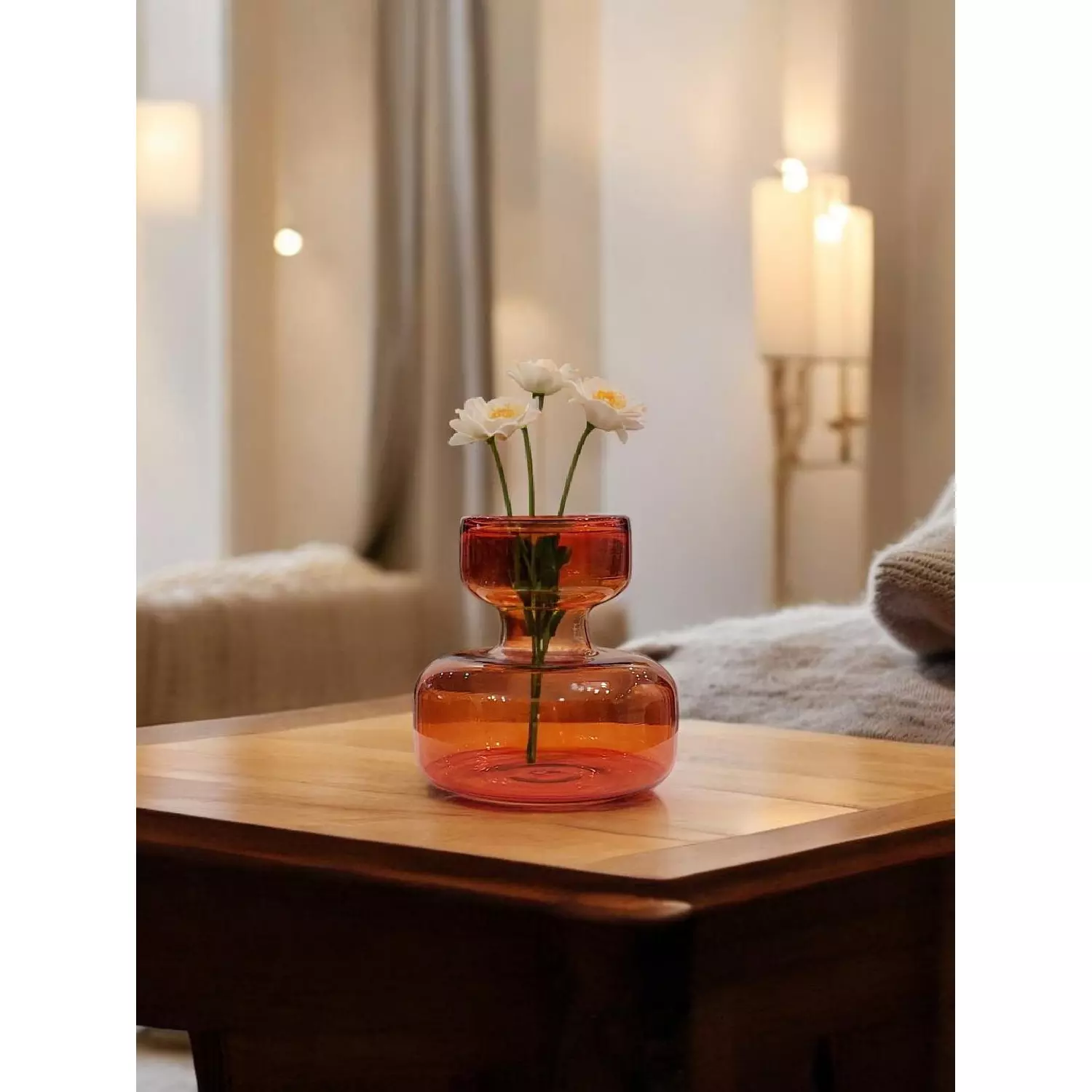 Simple Small Pyrex Vase hover image