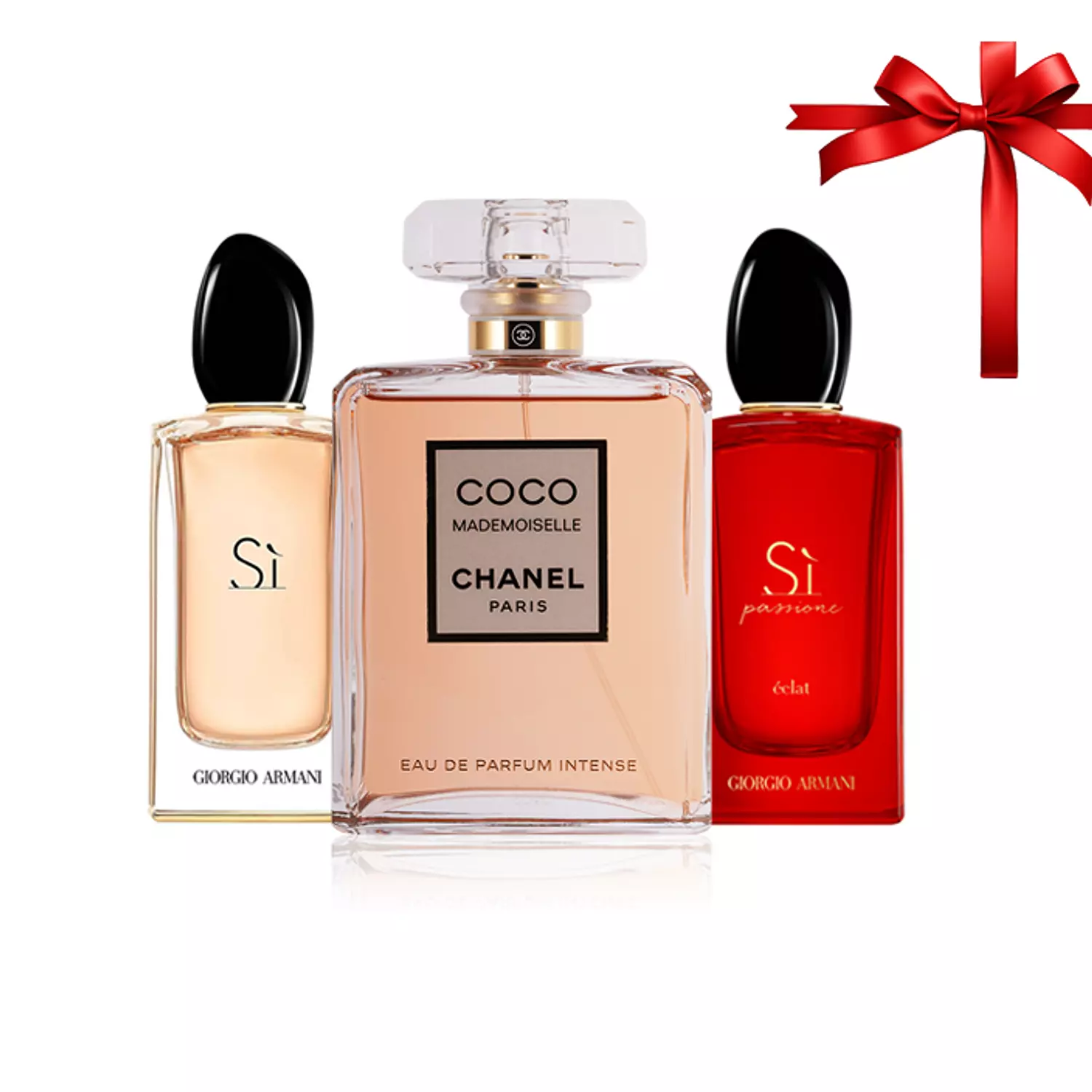 Red Velvet Pack (Coco Mademoiselle Chanel + Si EDP + Si Passione) hover image