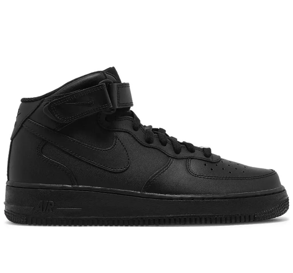 Air Force 1 Mid "black”