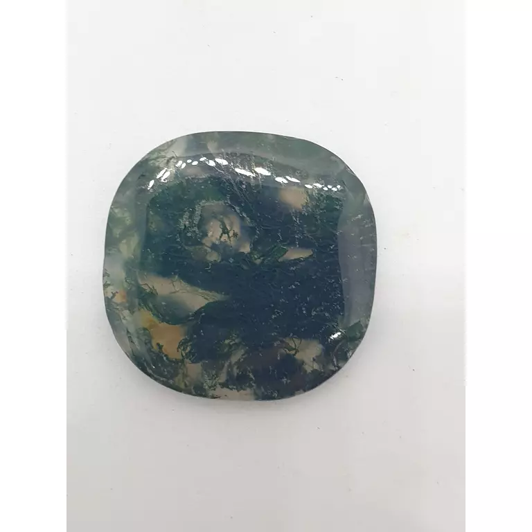 <p><strong><span style="color: #fbb03b">Moss agate</span></strong></p>