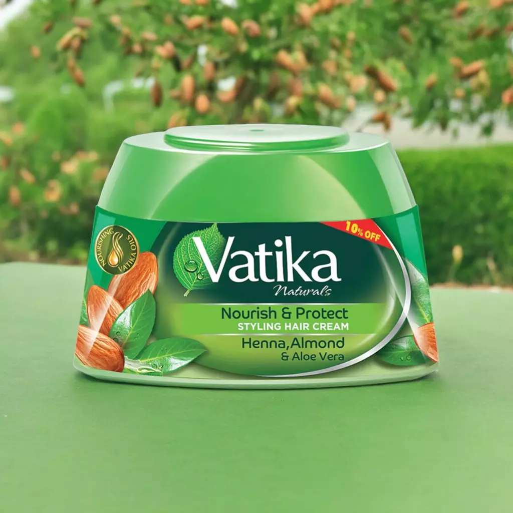 Dabur Vatika Hair Cream With Olive And Henna - 210 ml