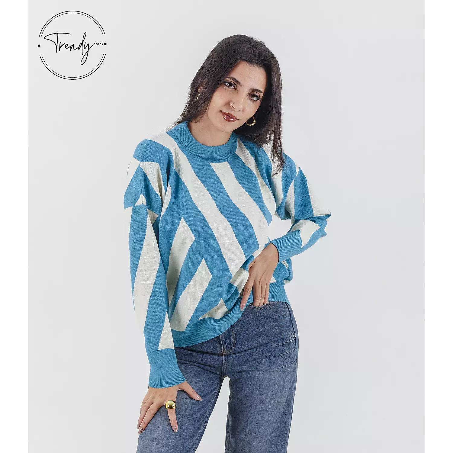 stripe Pullover hover image