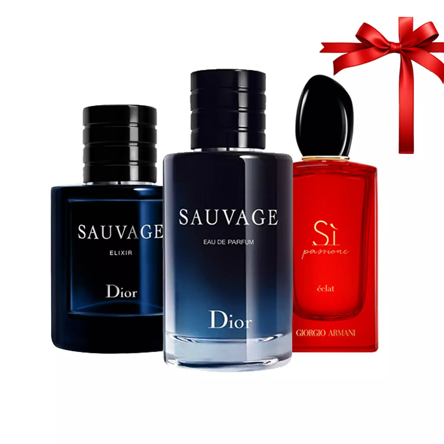 Elegant Pack (Dior Sauvage + Dior Sauvage Elixir + Si Passione) hover image