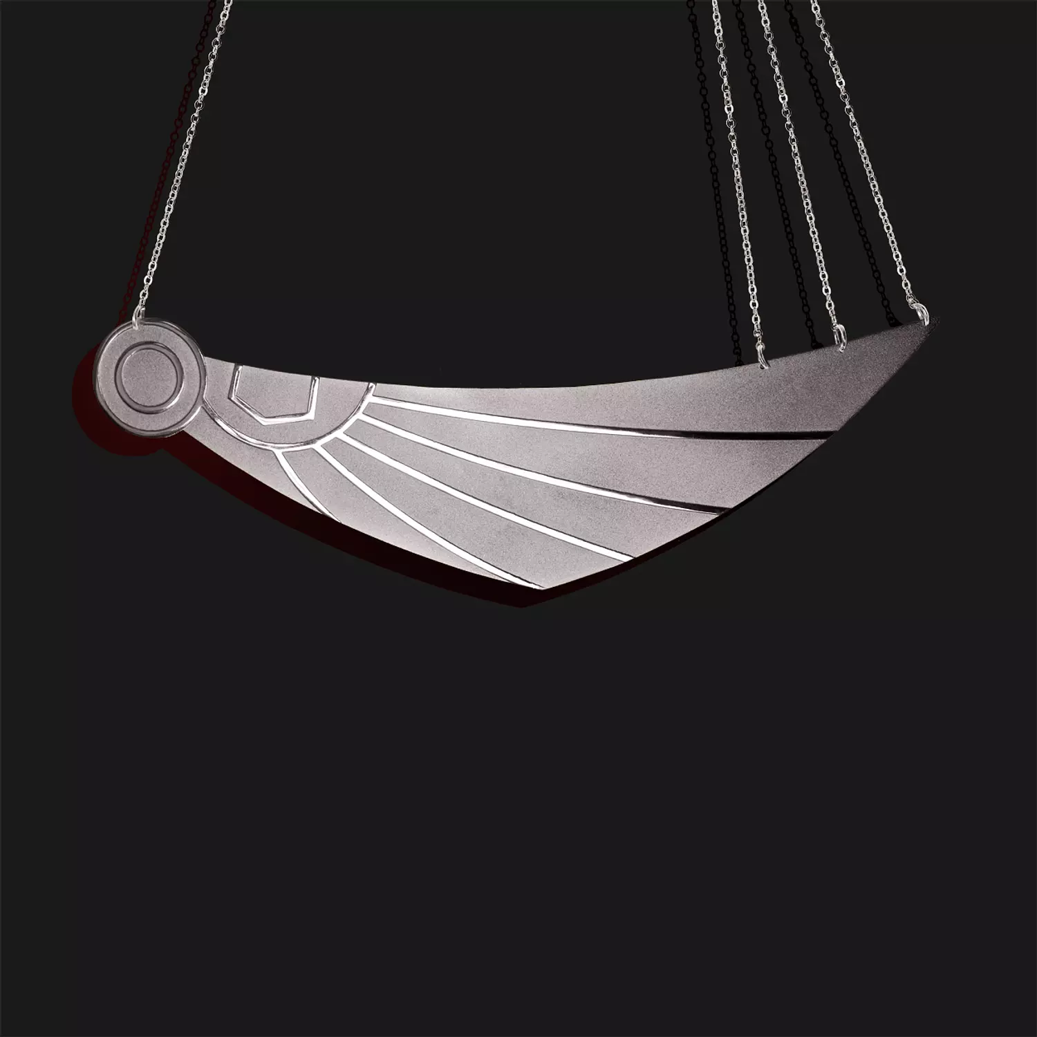 Wing of Horus necklace 1