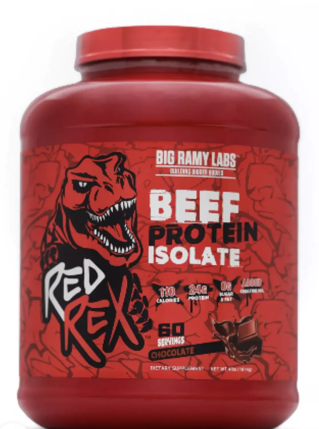 Big Ramy Labs Red Rex 100% Beef Protein Isolate 60 Servings hover image