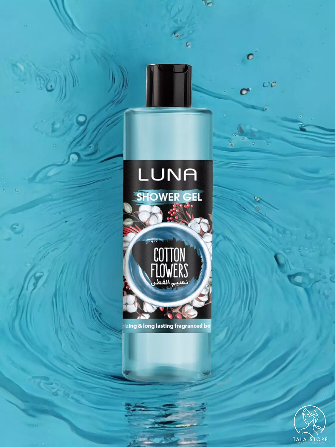 Luna Shower Gel Cotton Flowers - 500 ml 1