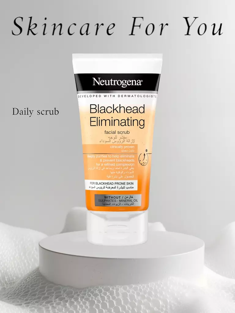 Neutrogena Blackhead Eliminating Daily Face Scrub