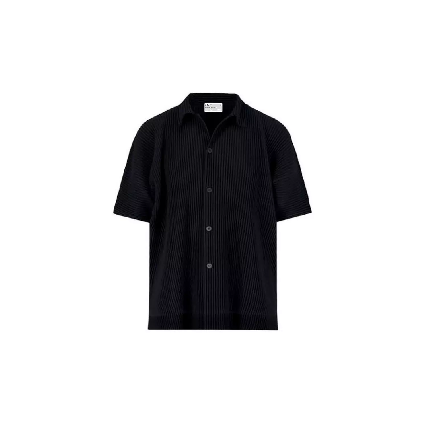 Black Pleated Shirt hover image