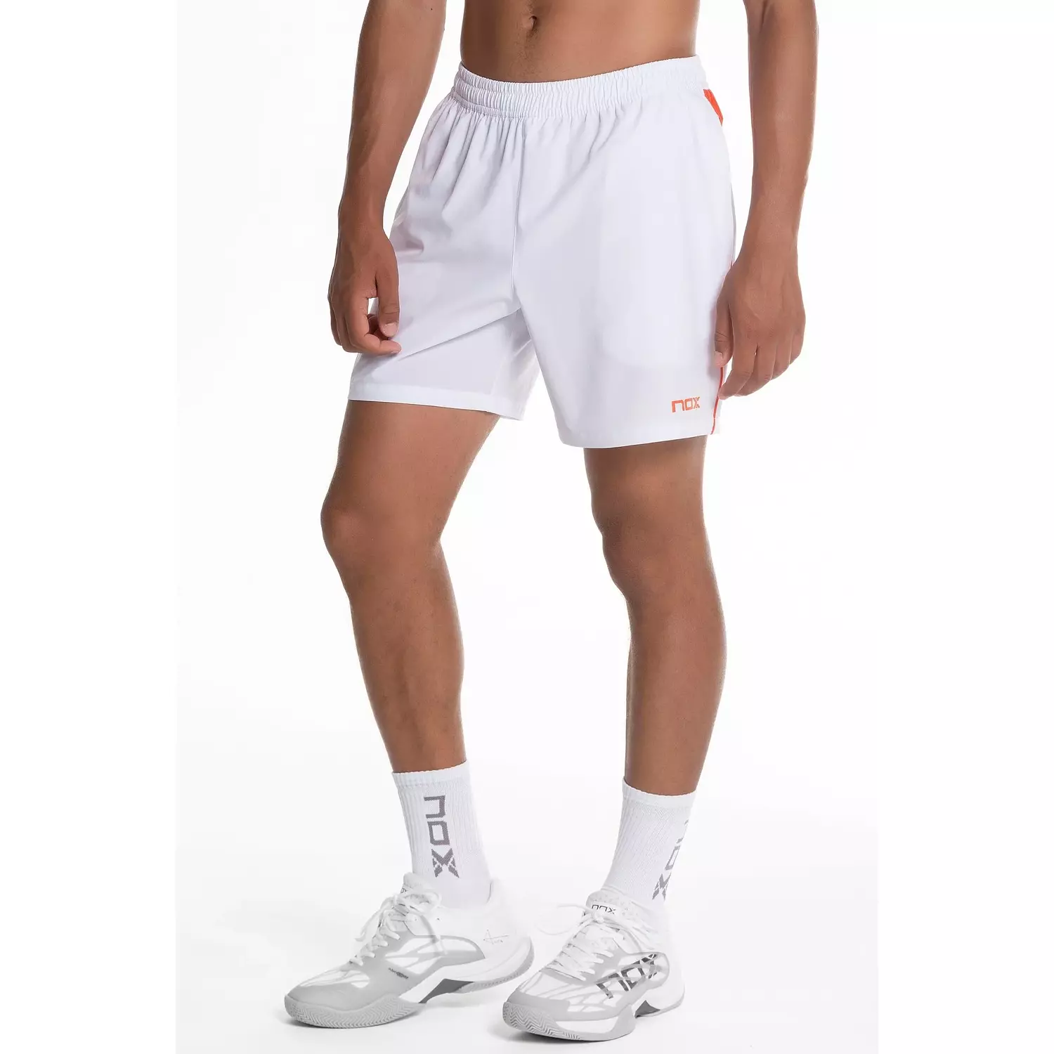 Nox Padel Shorts TEAM - White 2