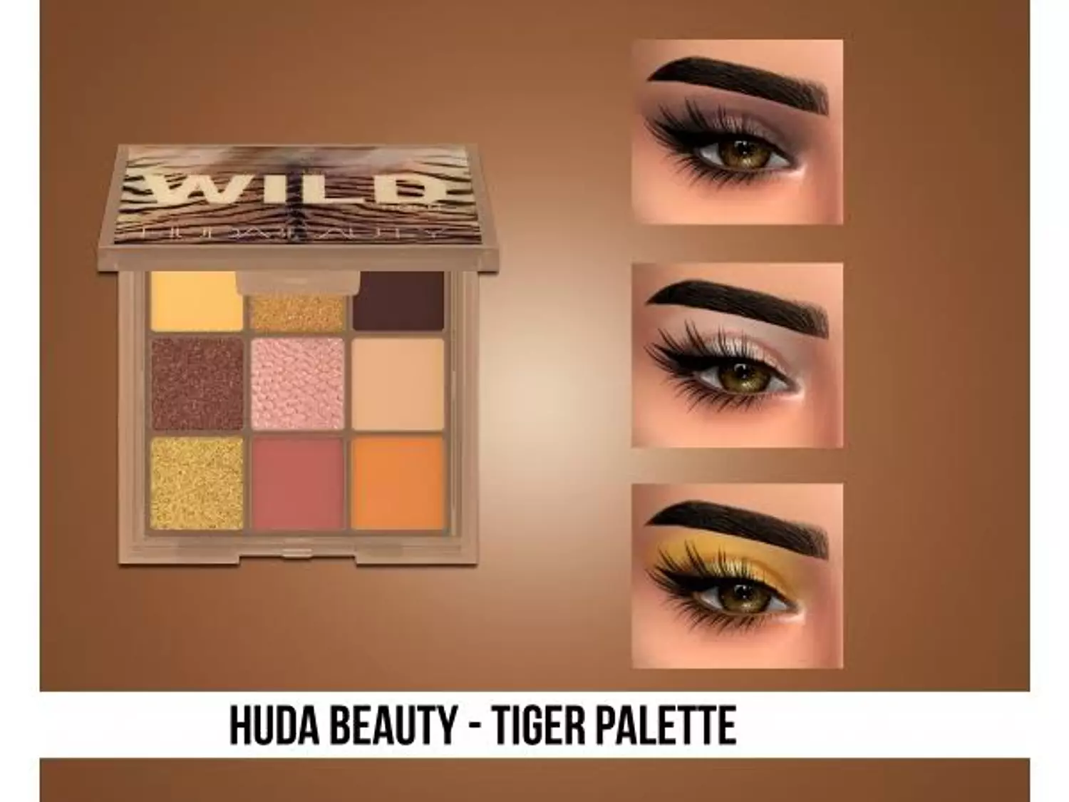 WILD TIGER EYESHADOW | HUDA BEAUTY 2