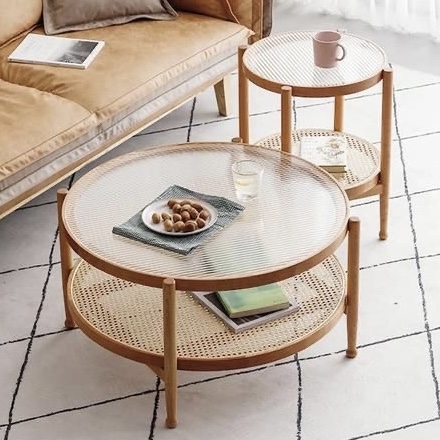 Canita overlap coffee tables 