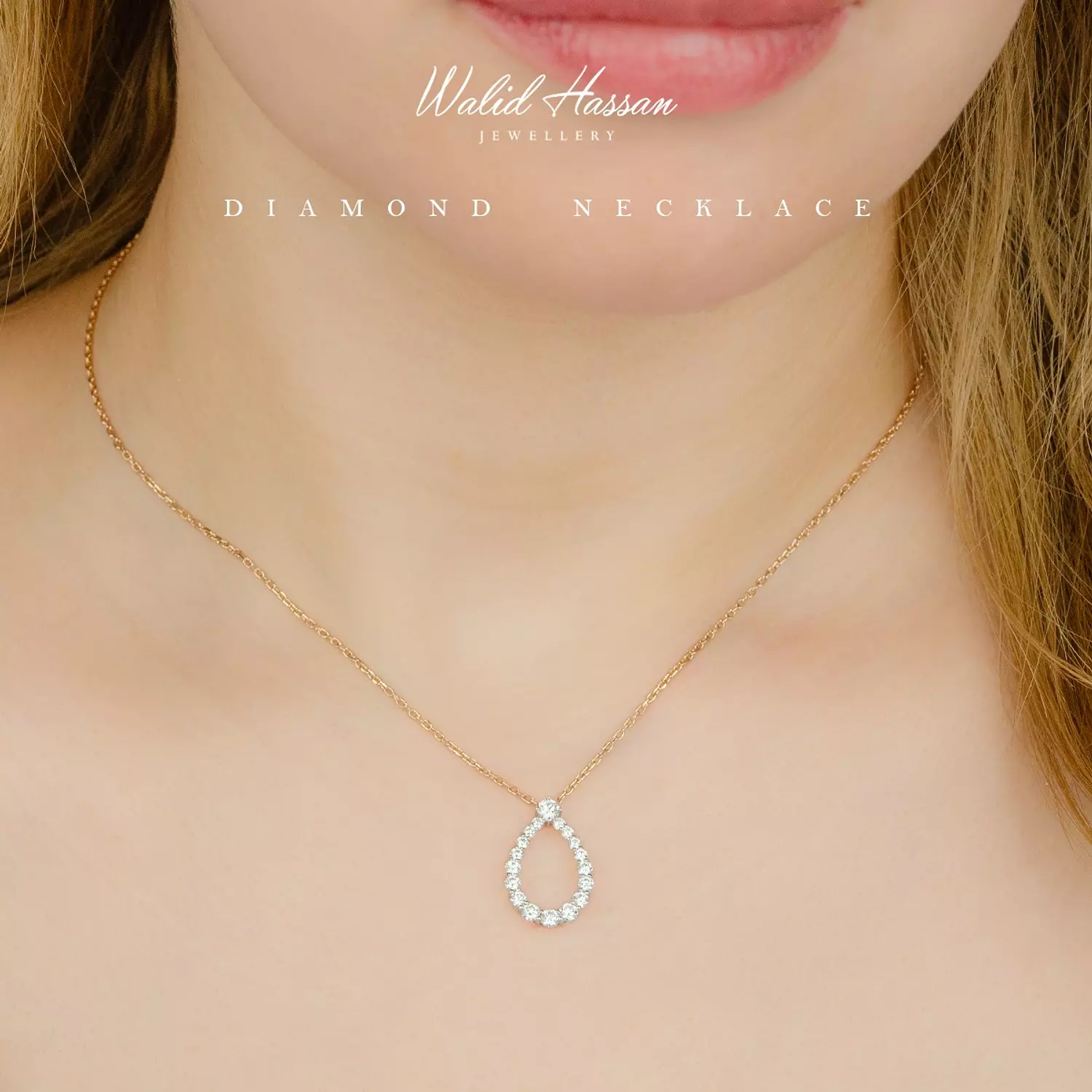 diamond necklace hover image