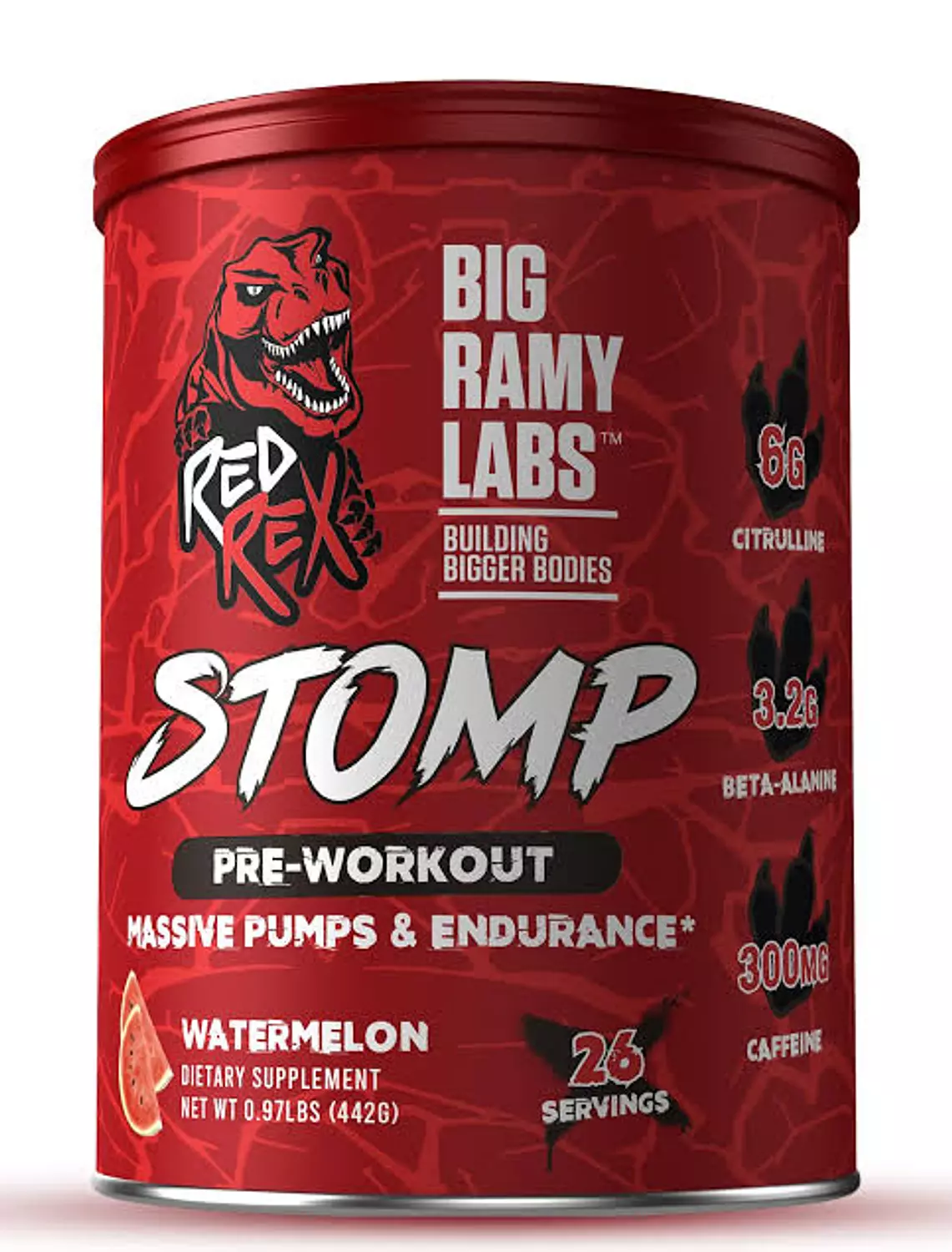 Big Ramy Labs Red Rex Stomp Preworkout 26 Servings hover image