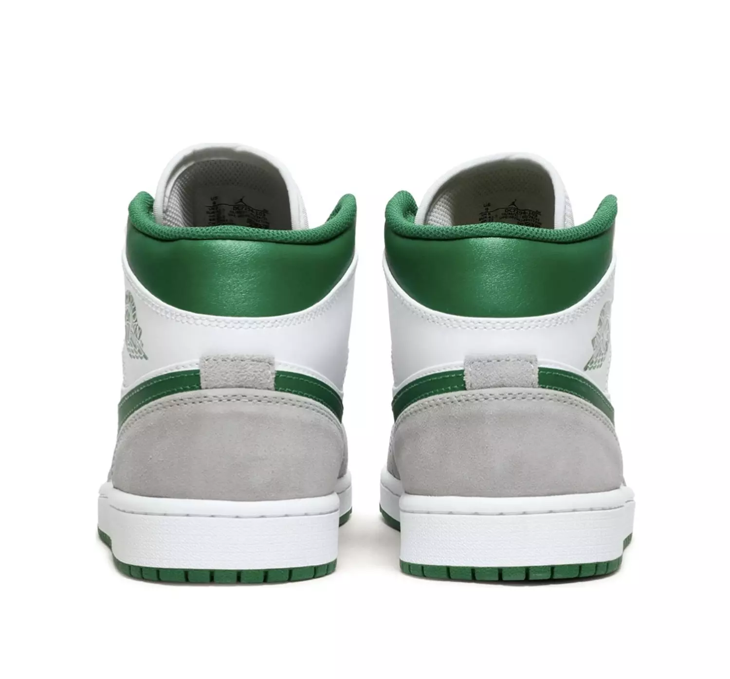 Air Jordan 1 Mid SE 'Grey Pine Green' 4