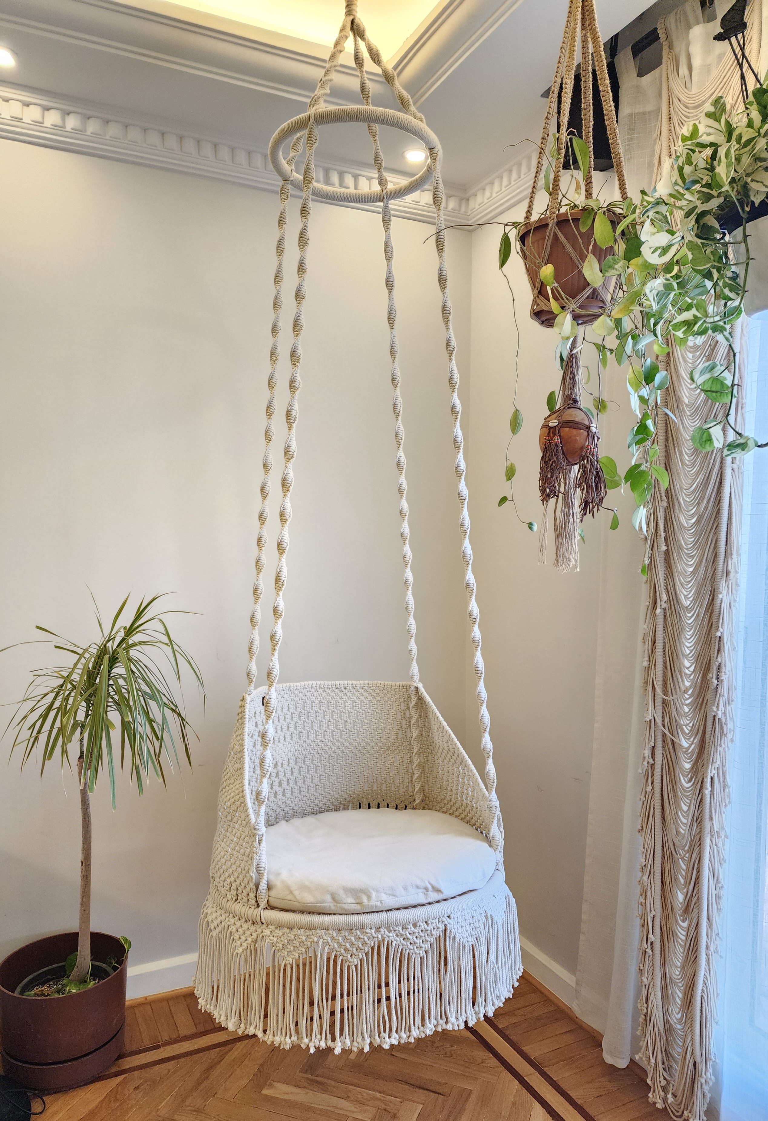 CHAIR MACRAME SWING