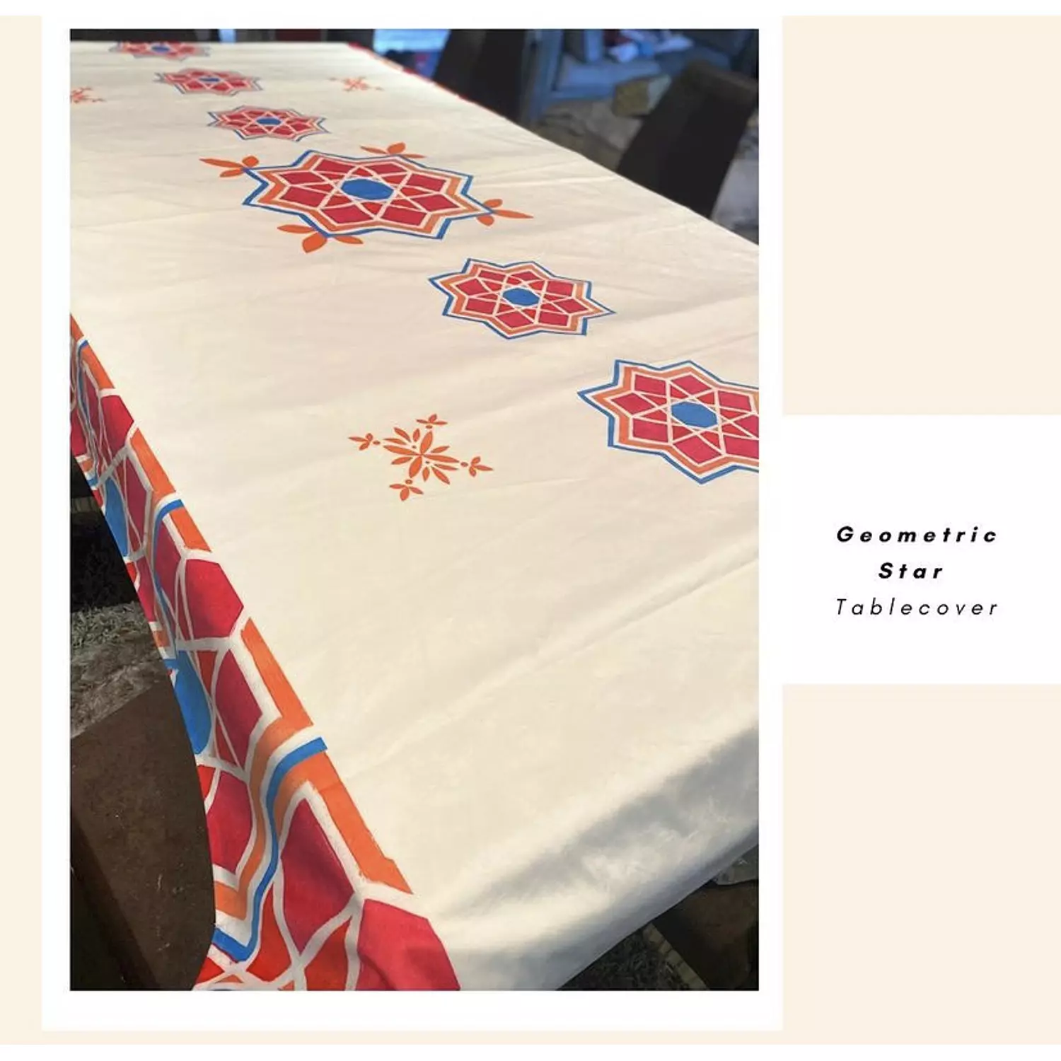 The Geometric Star Tablecover 250m 5