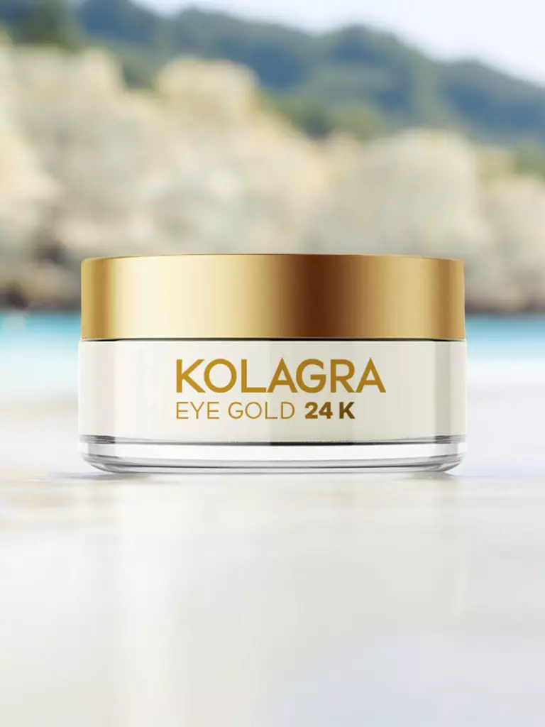 Kolagra Eye Contour Gel With Gold Particles 24K - 20 ml