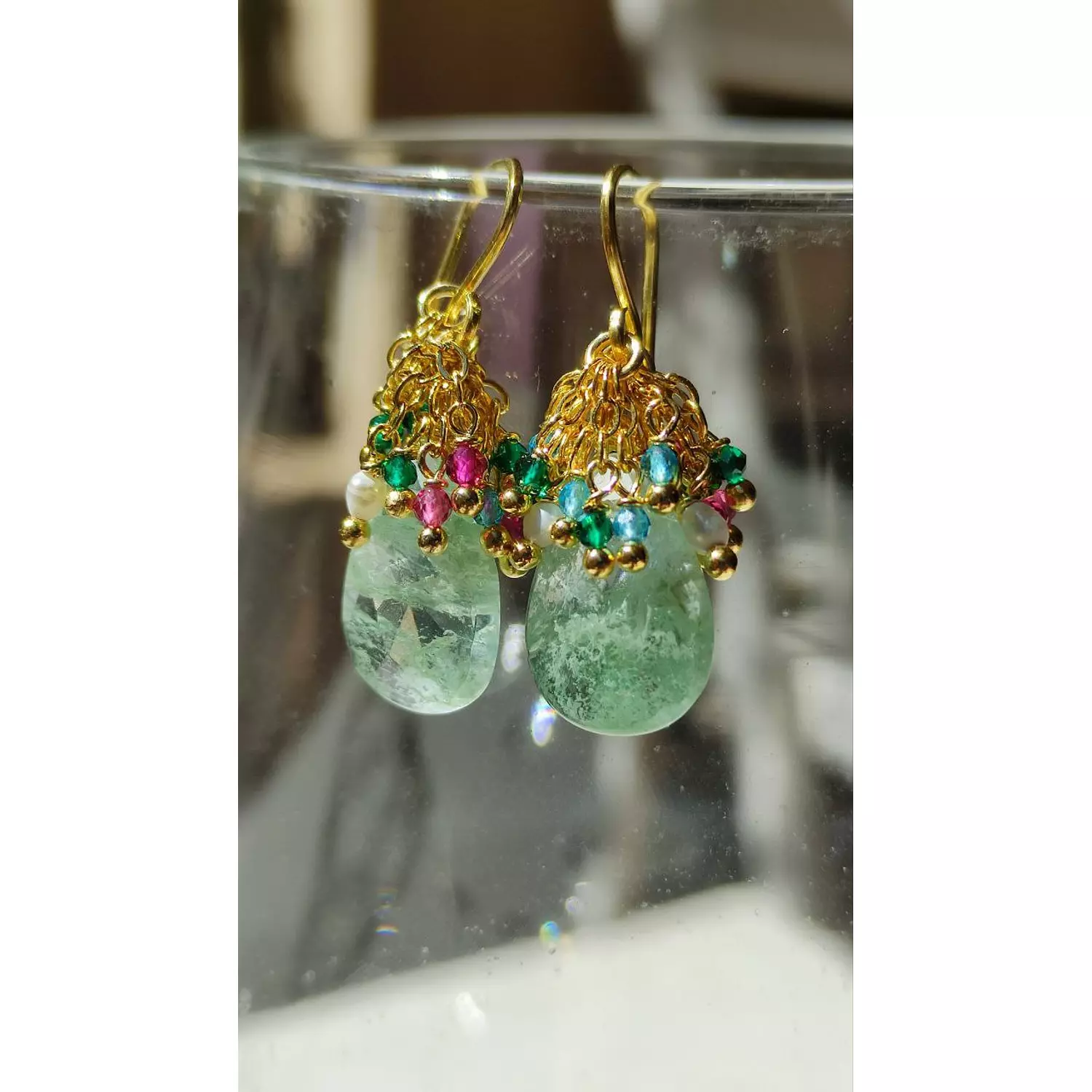 Fluorite Earrings 0