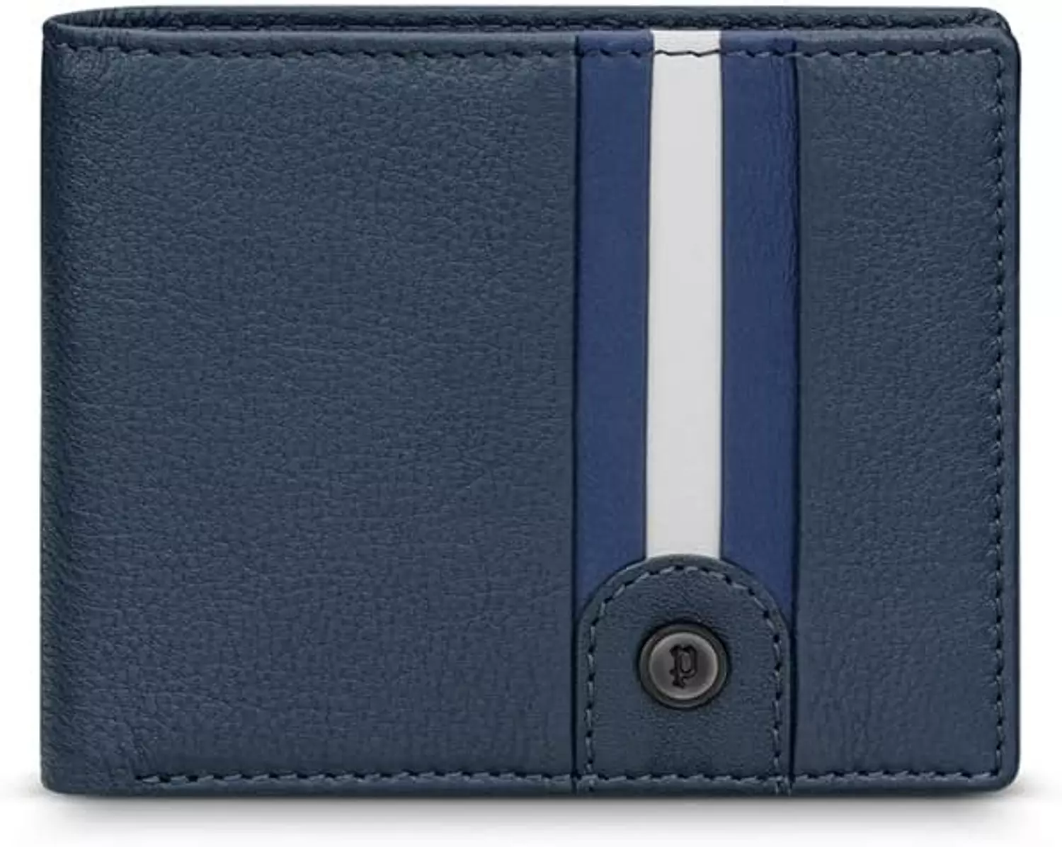 POLICE - Gala Wallet For Men Blue And Off White - PELGW2203202 0