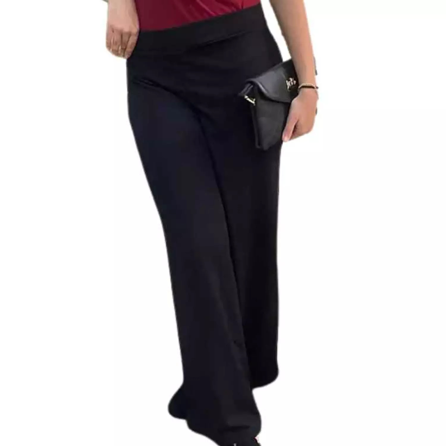 Trousers - Black - Scopa Material hover image