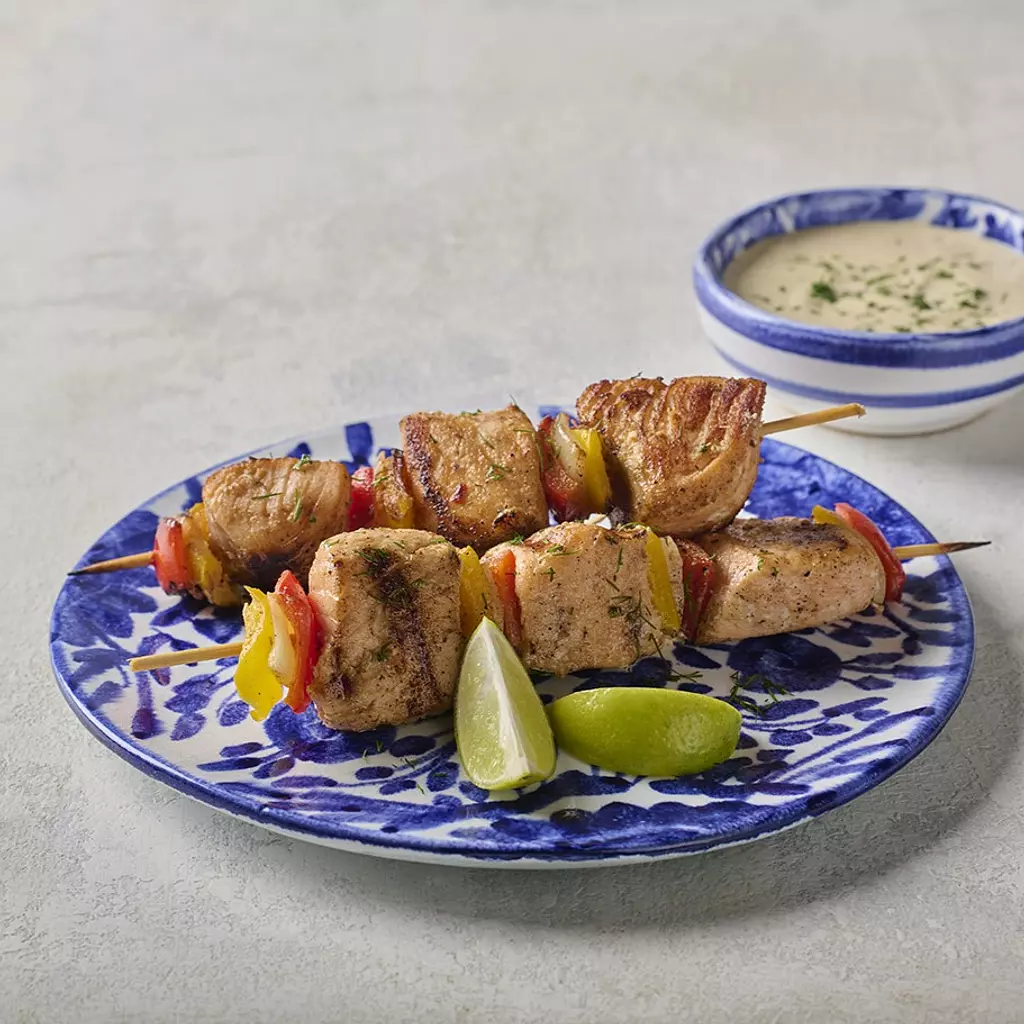 Salmon Kabab 2 Pcs