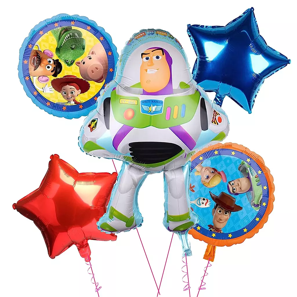 TOY STORY  Party Foil Balloons Set of 5 Pcs