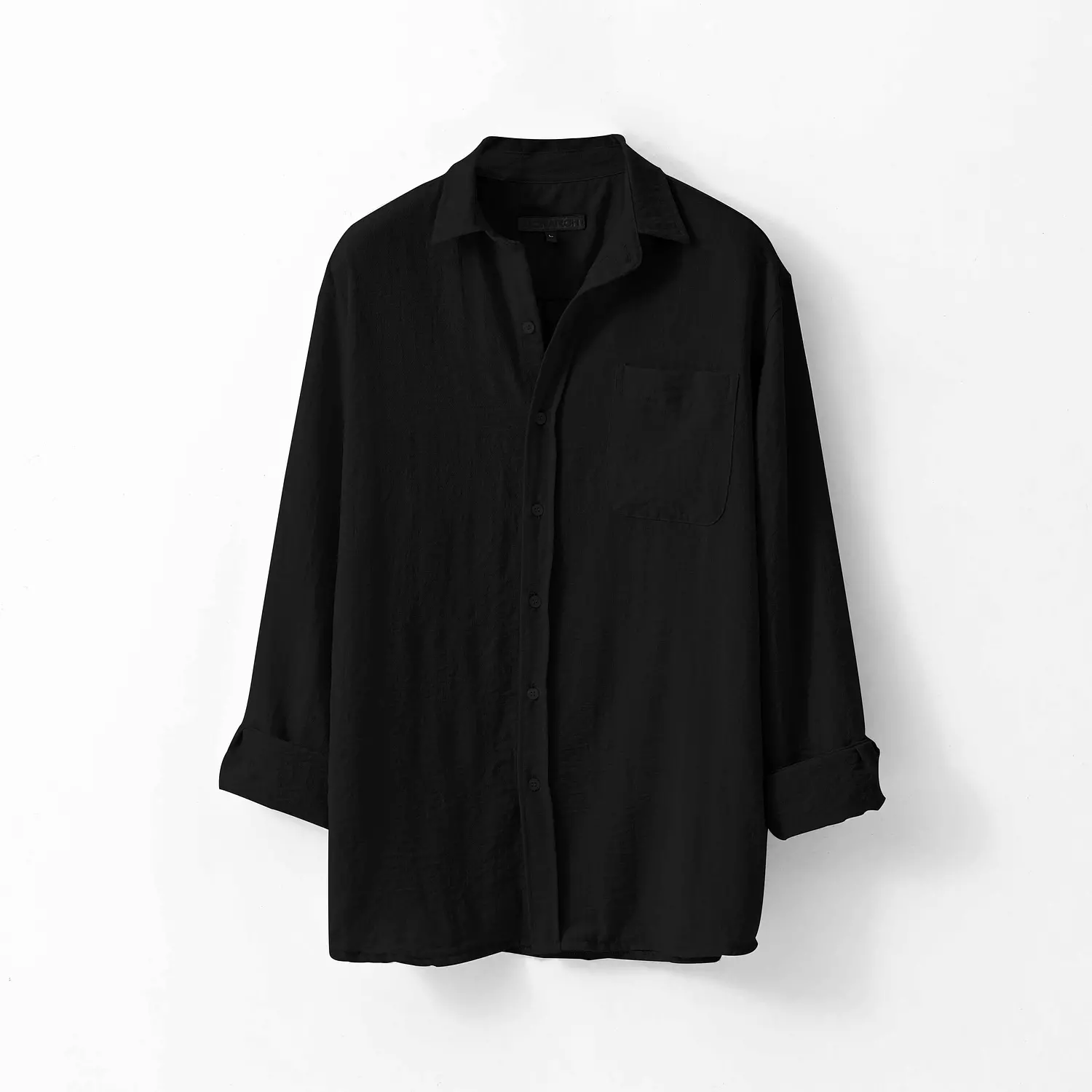 Black Linen Shirt 3