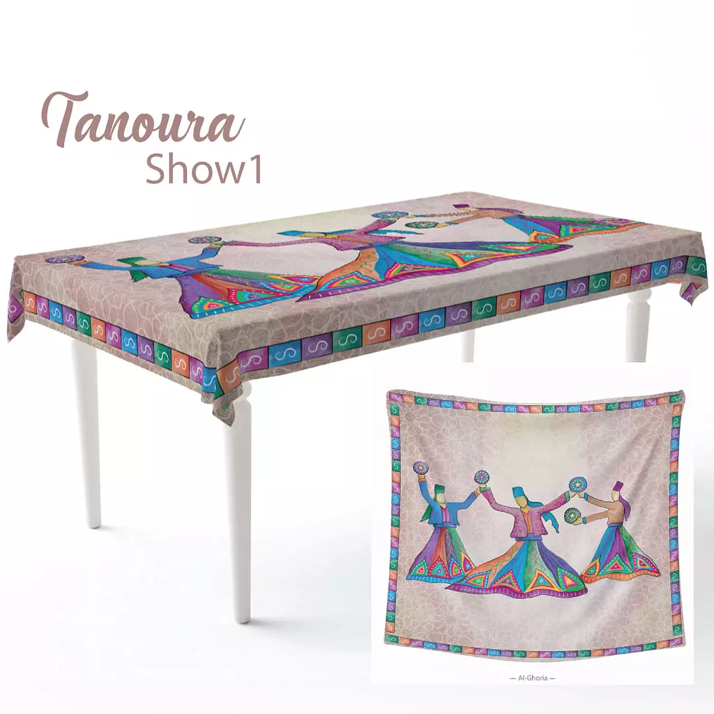 Tanoura Show Tablecloth