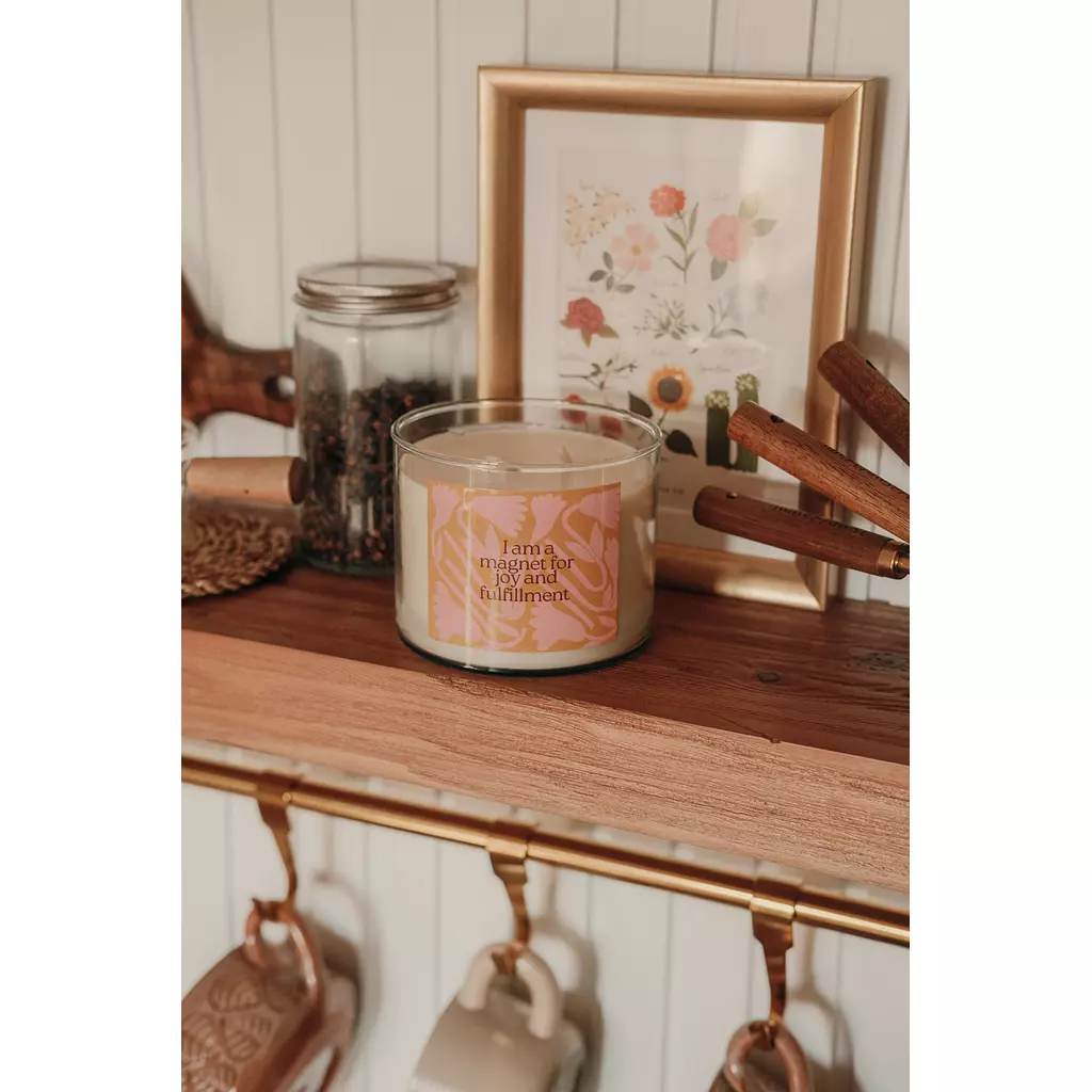 Affirmation Candle — Apple Pie 