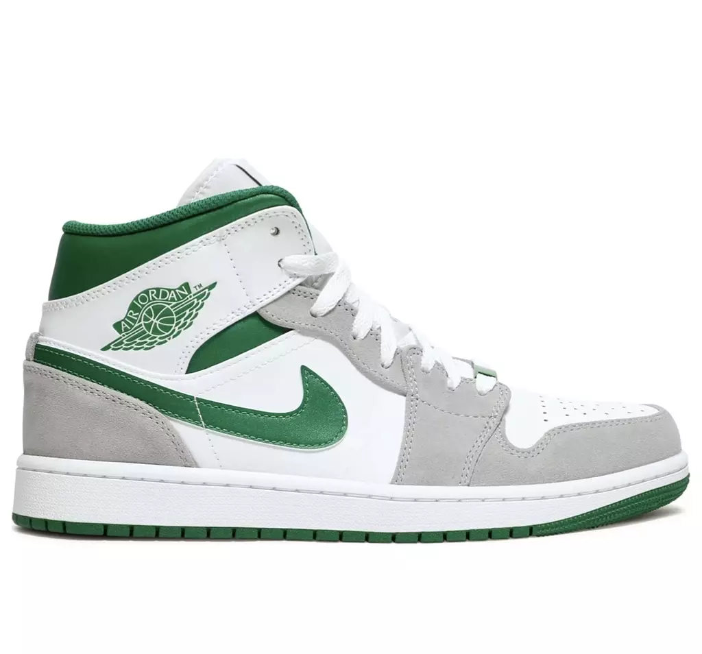 Air Jordan 1 Mid SE 'Grey Pine Green'