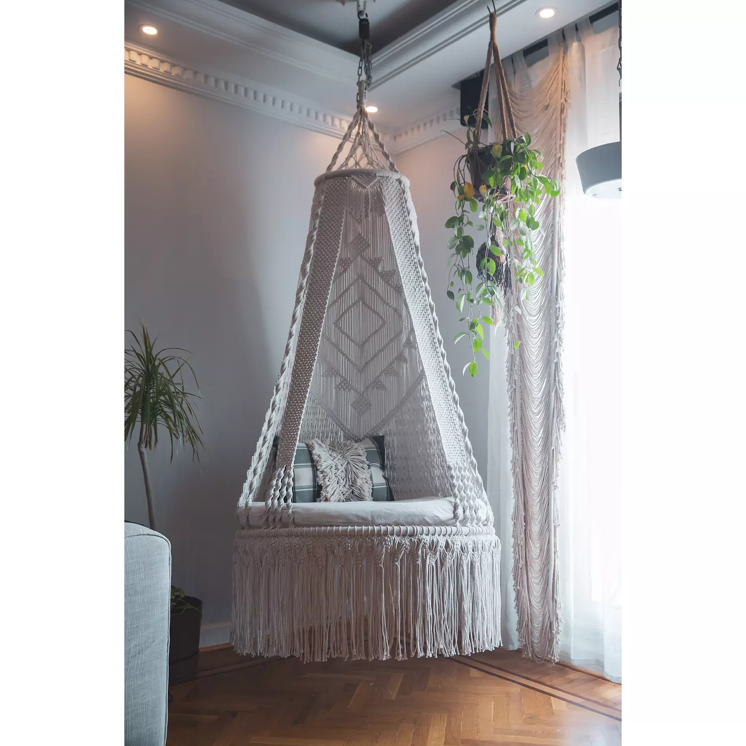 TENT MACRAME SWING 2