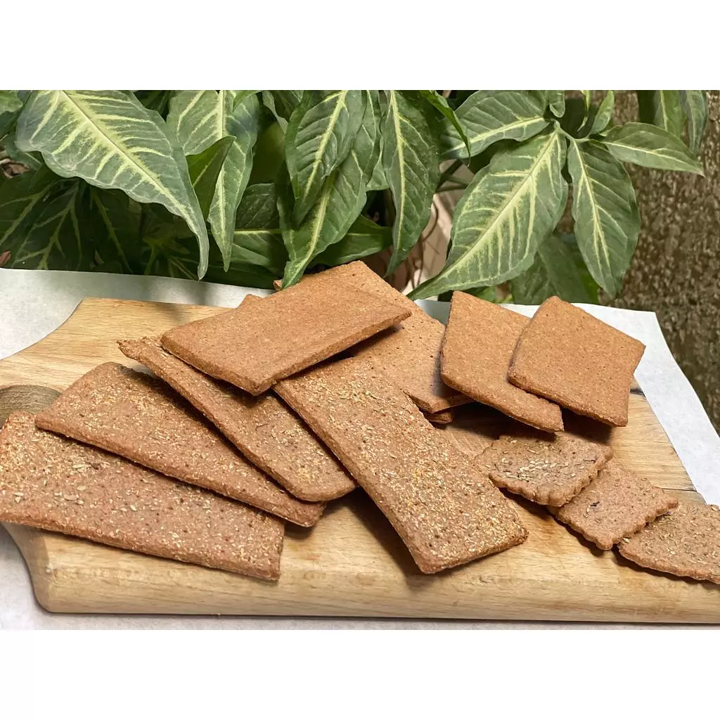 100% Organic Rye Crackers (10g each-Pack of 10) 