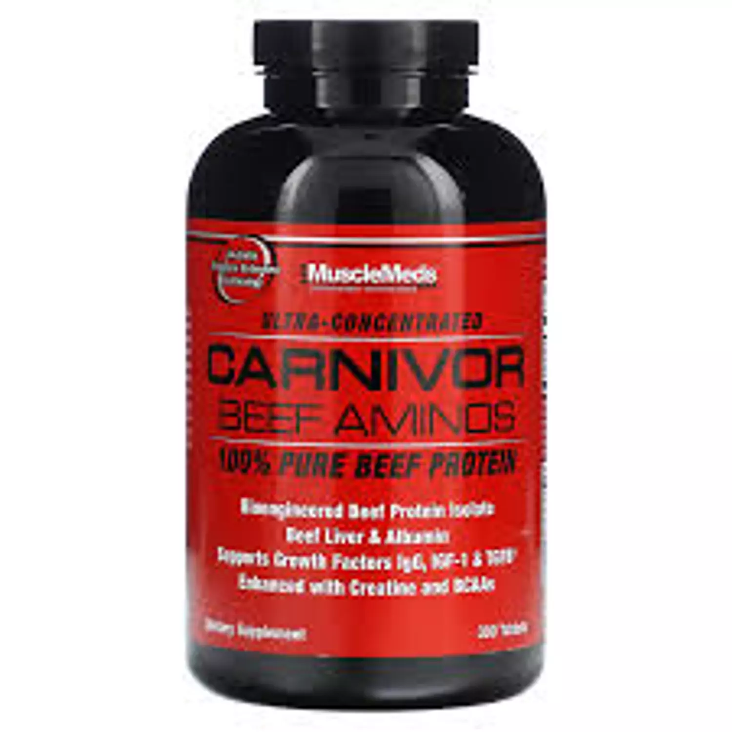 Muscle Meds Carnivor Beef Aminos 300 Tablets 0