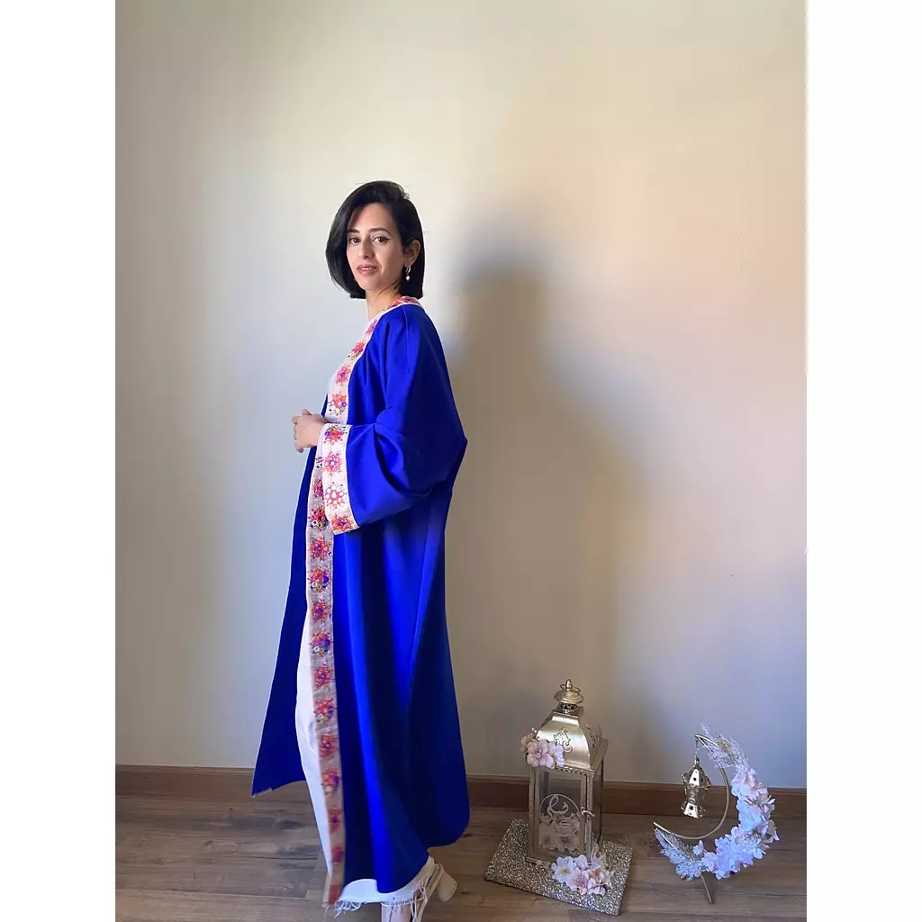 Royal Blue Kimono