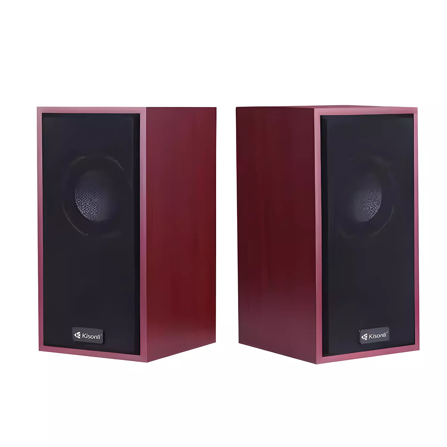 Kisonli T-002A USB 2.0 Multimedia Speakers – Sleek Design & Superior Sound Quality hover image