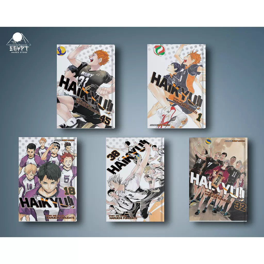 Haikyu!! (full set 45 volumes)