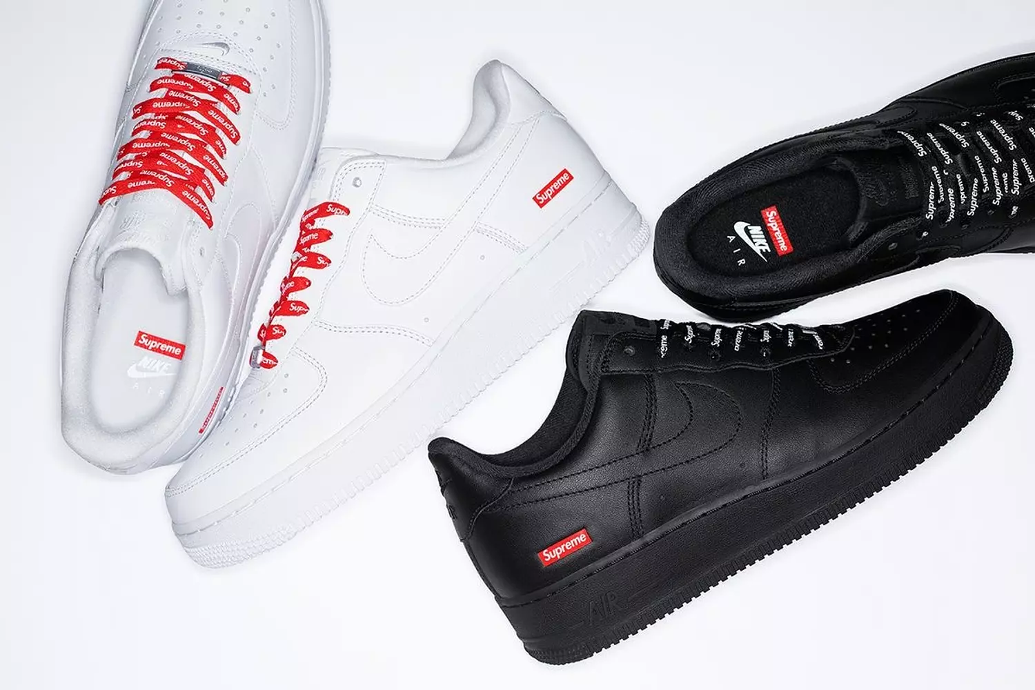 Supreme x Air Force 1 Low 'Box Logo - Black' 7