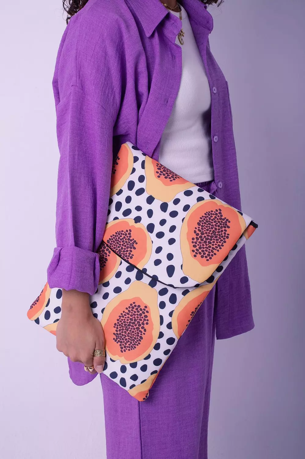 Papaya laptop sleeve 4