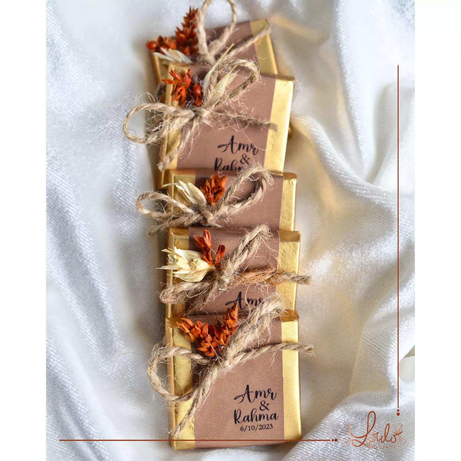 Wedding Chocolates Wrappers 3