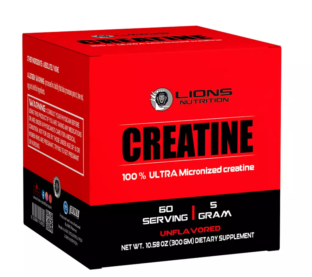 Lions Creatine Ultra Micronized - 60serv - 300gm