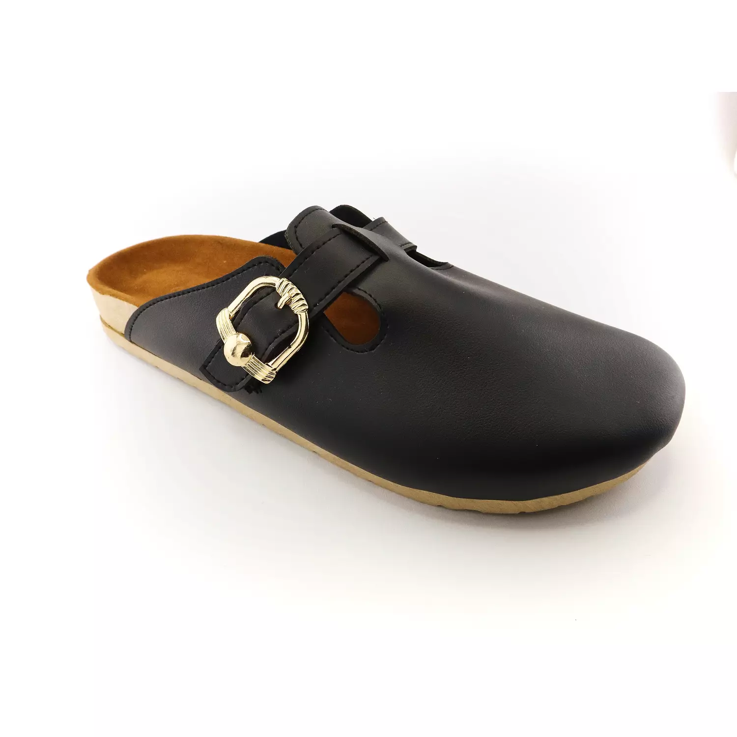 Leather Clogs - Black 3