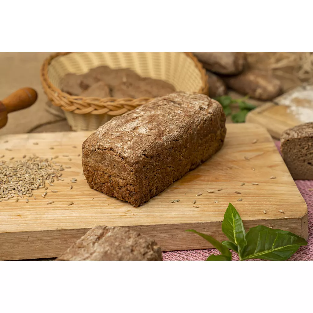 100% Organic Wholegrain Rye Toast (Rye Berries) 