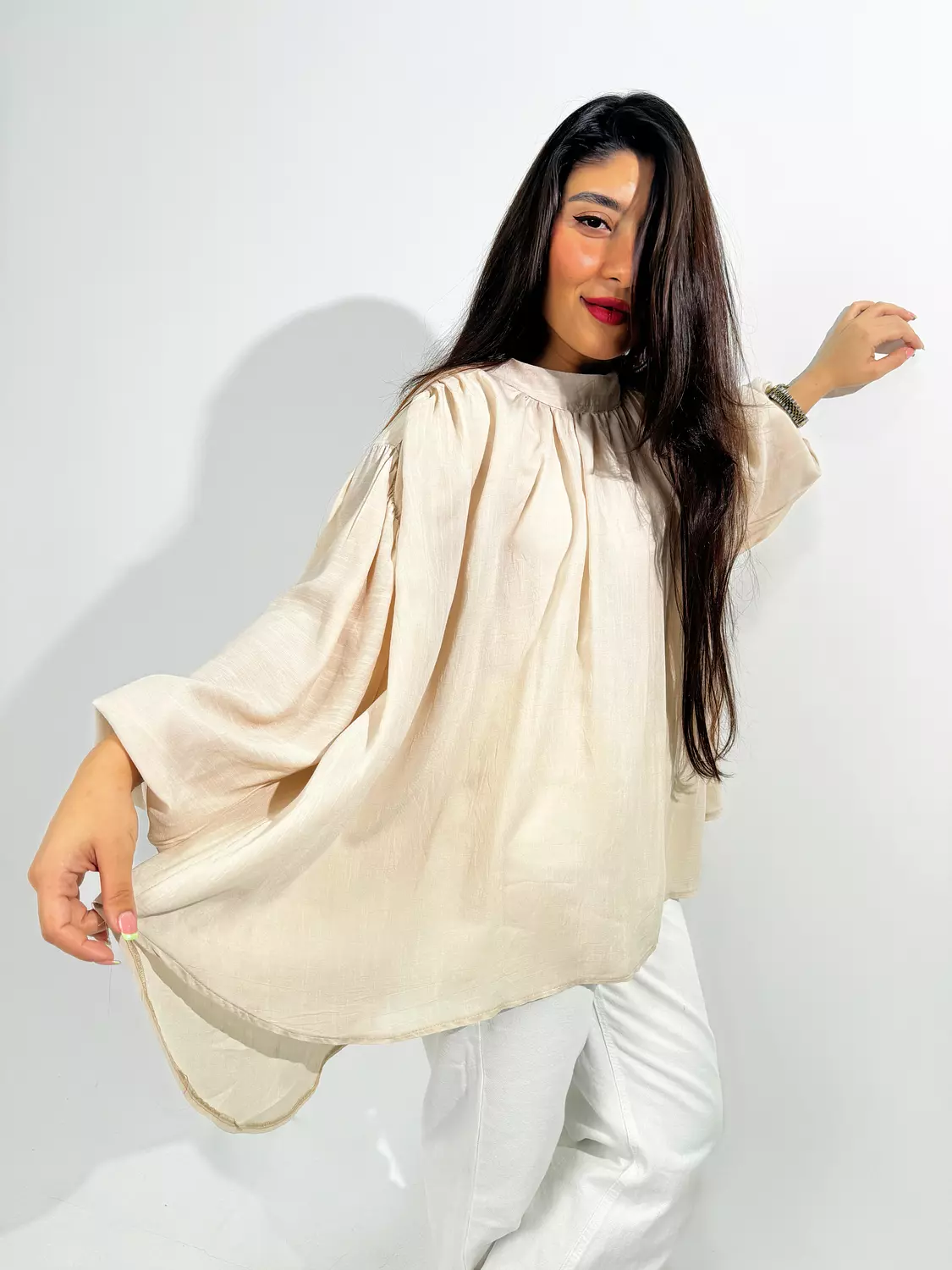 Puffy Sleeves Blouse 20