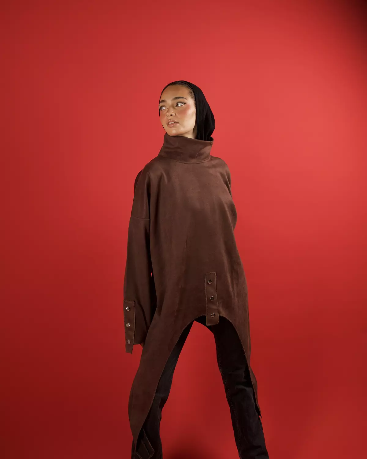 Brown Suede Tunic hover image