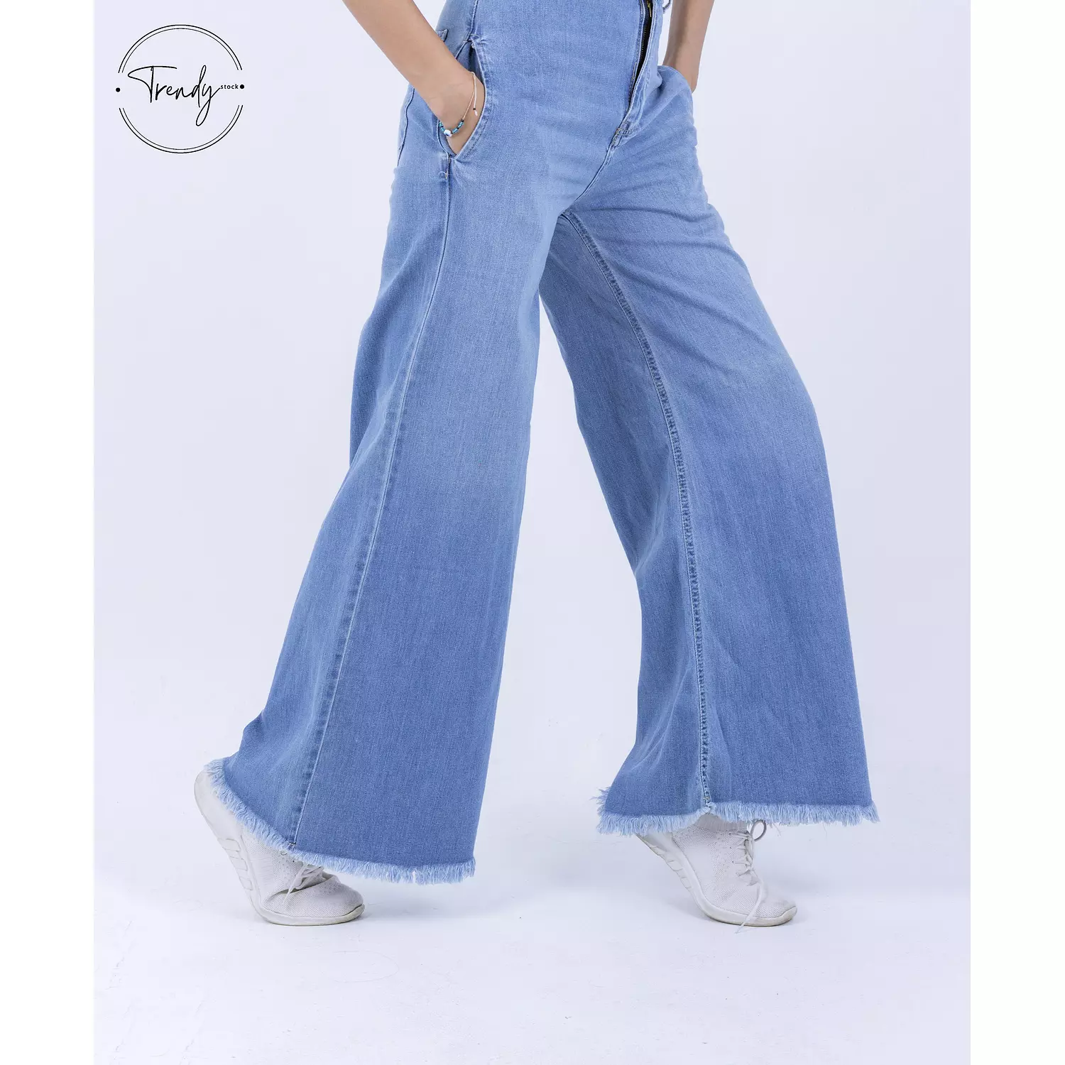 Wide Flare leg Jeans pants 1